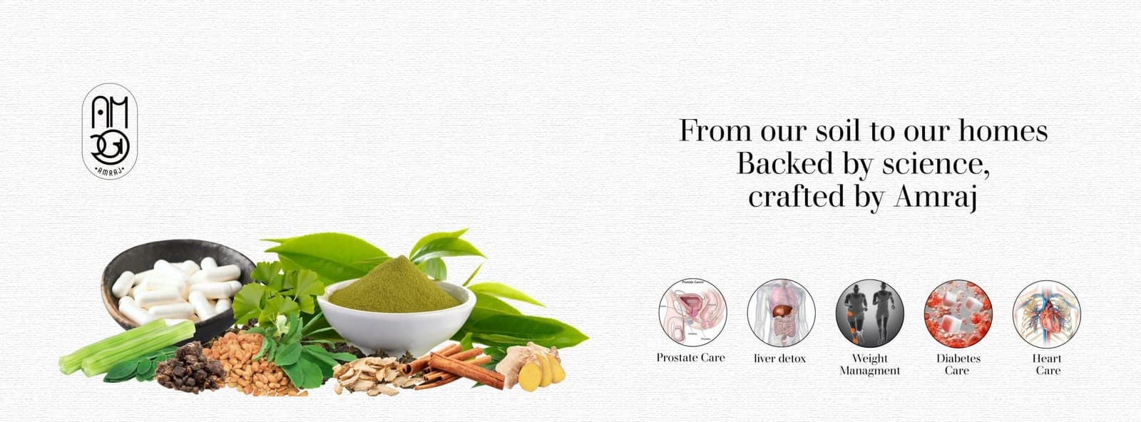 Amraj — from our soil to our homes, backed by science